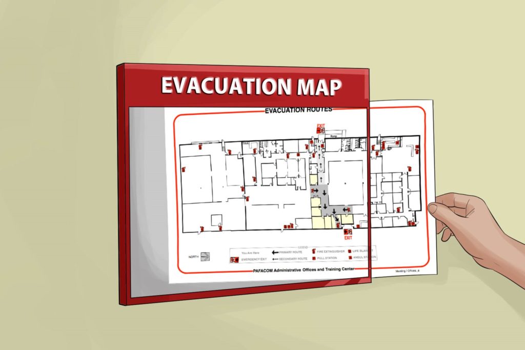 Evacuation Plan Installation